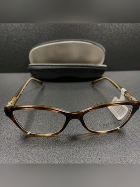 Vogue T VO5516 53[]16-140 Brown Eyeglasses / Frames W/Case MF